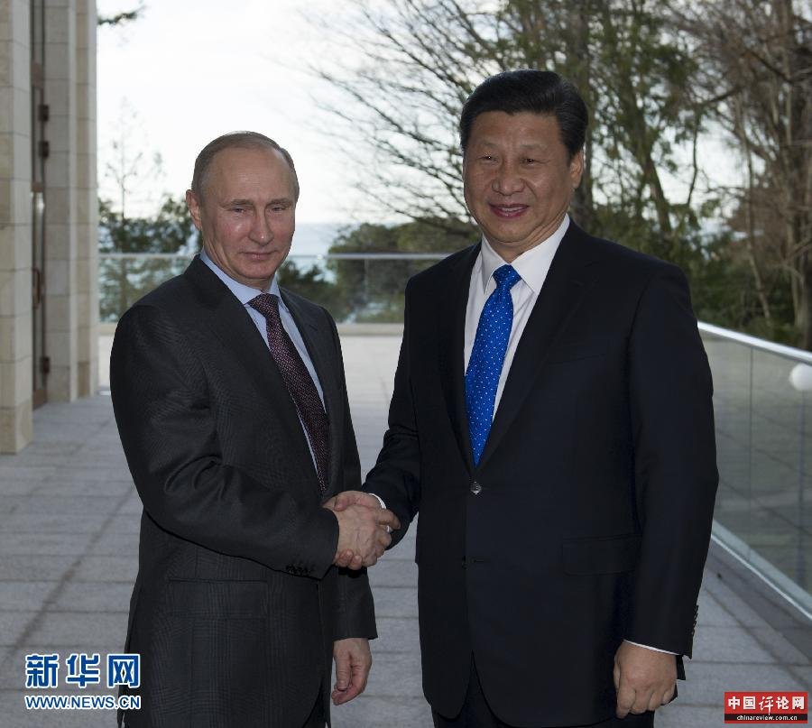(时政)习近平会见俄罗斯总统普京