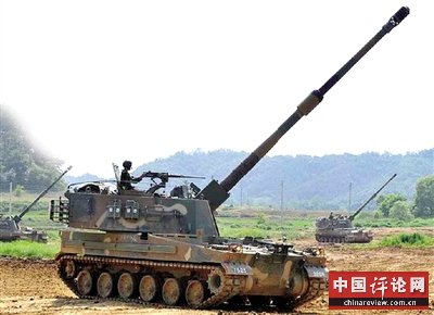 朝韩又用炮战“交流”你射500,我还你300