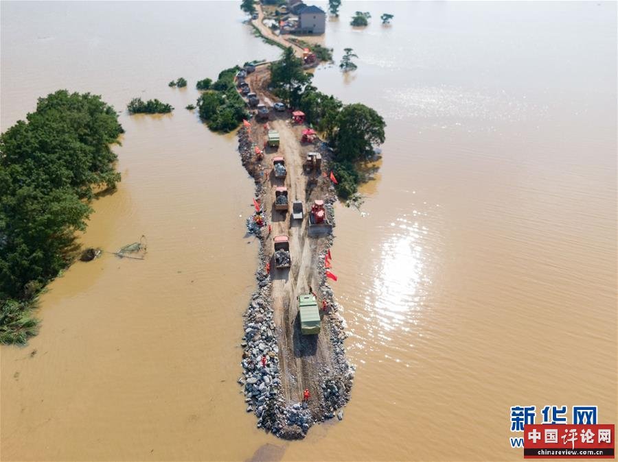(防汛抗洪·图文互动)(5)闻“汛”而动战鄱湖