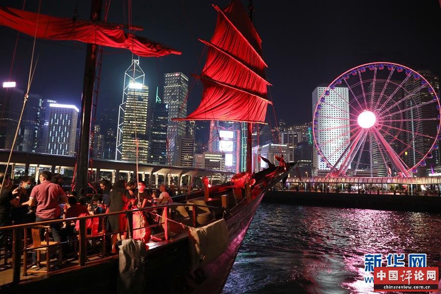 (港澳台·图文互动)(3)百日安澜 长治可期——香港国安法实施百日“护航”作用明显